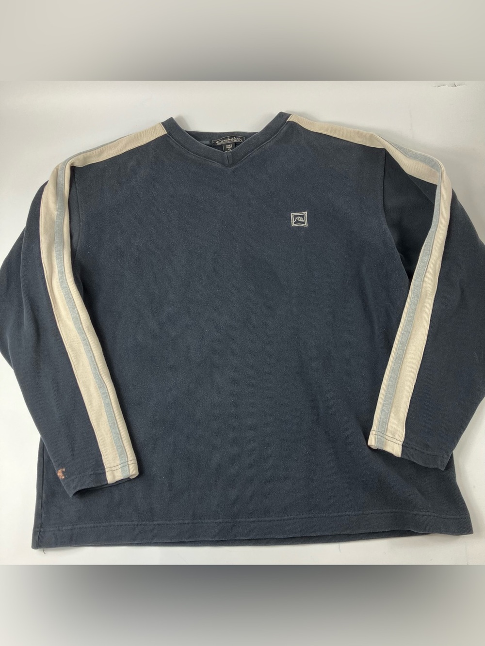 Vintage Y2K Quiksilver V-Neck Sweater Pullover